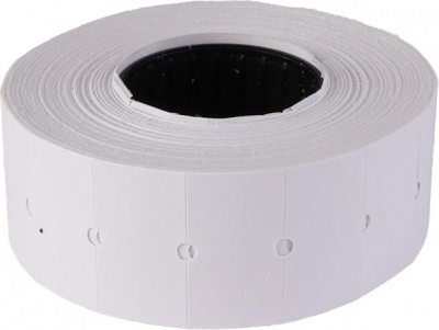 Árazószalag, 21x12 mm, "Motex", fehér