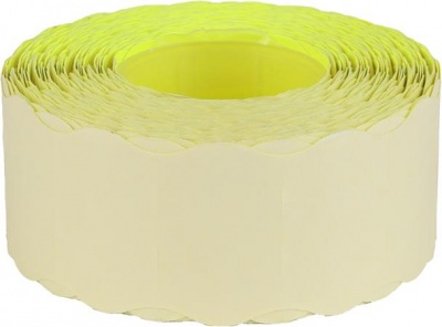 Árazószalag, 25x16 FLUO citrom