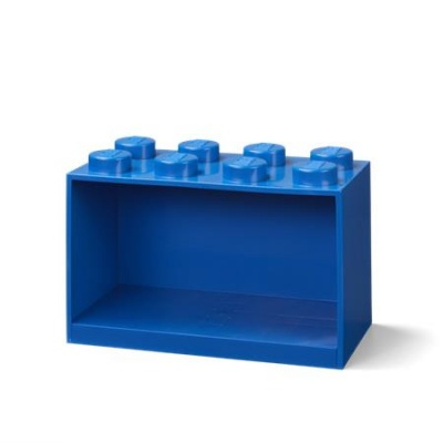 Polc, LEGO "Brick 2x4", kék