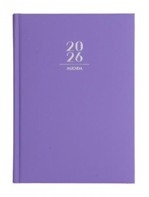 Naptár, tervező, A5, napi, VICTORIA OFFICE "Next", lila (2026 évi)