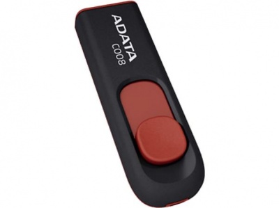 Pendrive, 32GB, USB 2.0, ADATA "C008", fekete