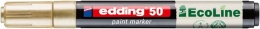 Lakkmarker, 2-3 mm, EDDING "50", arany